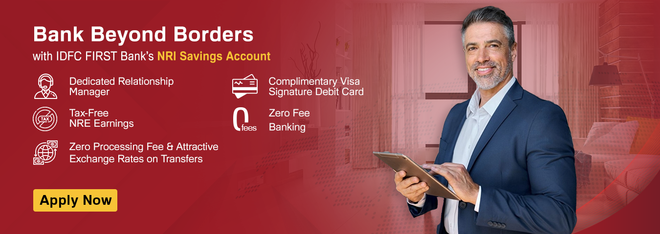 IDFC FIRST Bank's NRI Savings Account